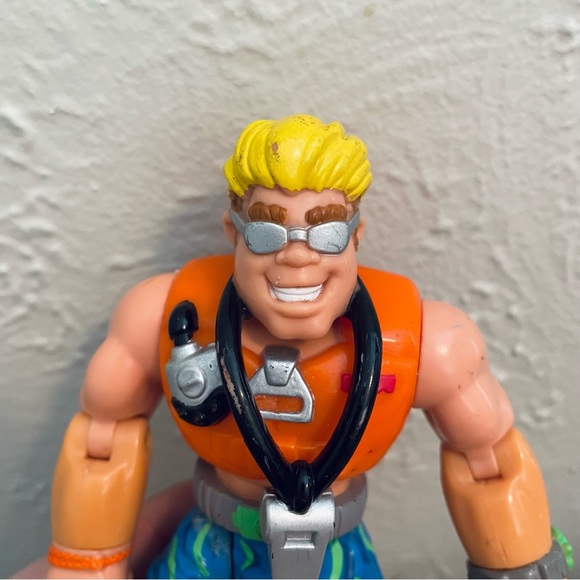 Mattel Vintage Rescue Hero Sandy Beach Action Figure Toy 2002 Lifeguard - Picture 4 of 9